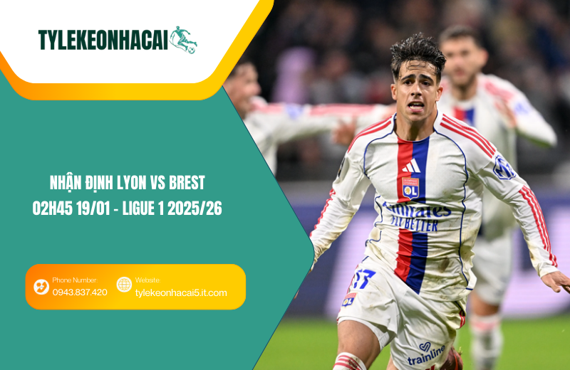 Đội hình dự kiến trước trận Lyon vs Brest Đội hình dự kiến trước trận Lyon vs Brest