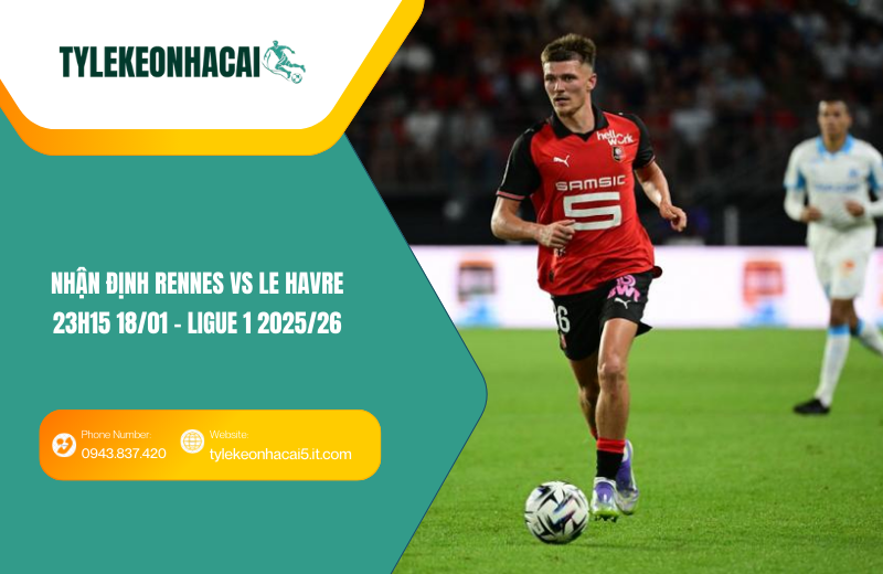 Đội hình dự kiến trước trận Rennes vs Le Havre