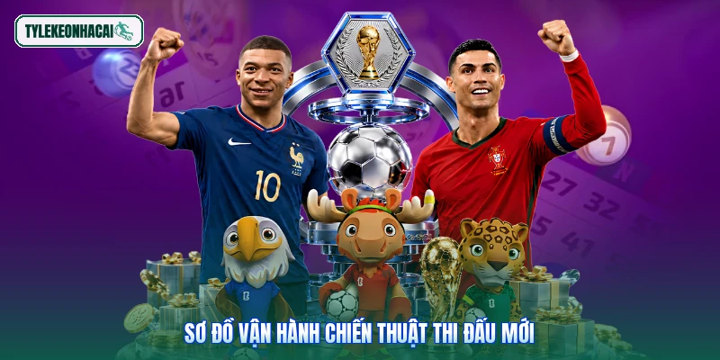 Sơ đồ vận hành chiến thuật thi đấu mới