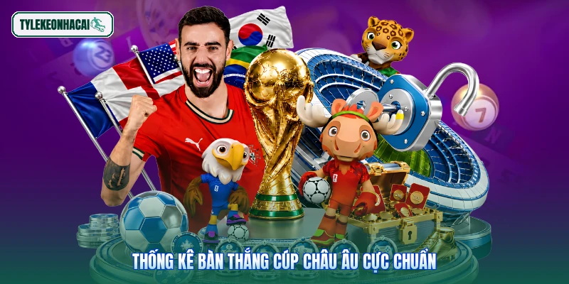 Thống kê bàn thắng cúp châu Âu cực chuẩn
